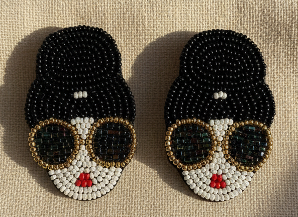 Indiriva Beaded Diva Earrings