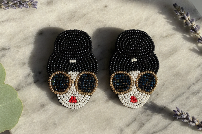 Indiriva Beaded Diva Earrings