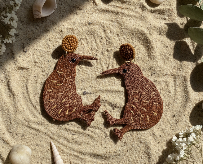 Indiriva Kiwi Charm Earrings