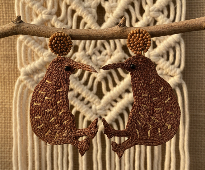 Indiriva Kiwi Charm Earrings