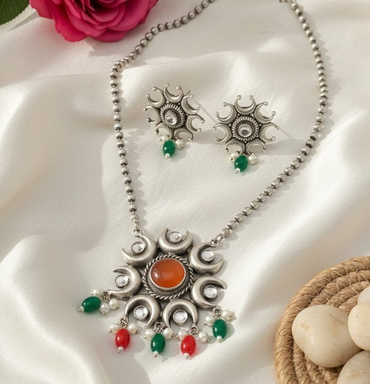 Indiriva Aarohi Moonstone Set