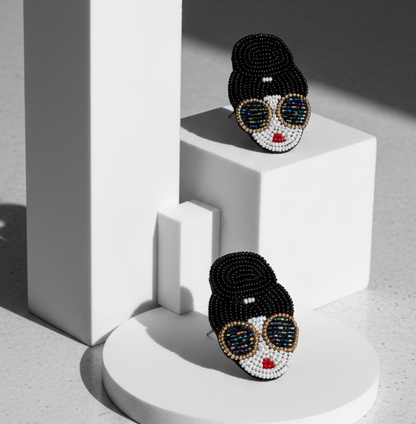 Indiriva Beaded Diva Earrings