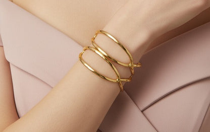Indiriva Criss-Cross Cuff