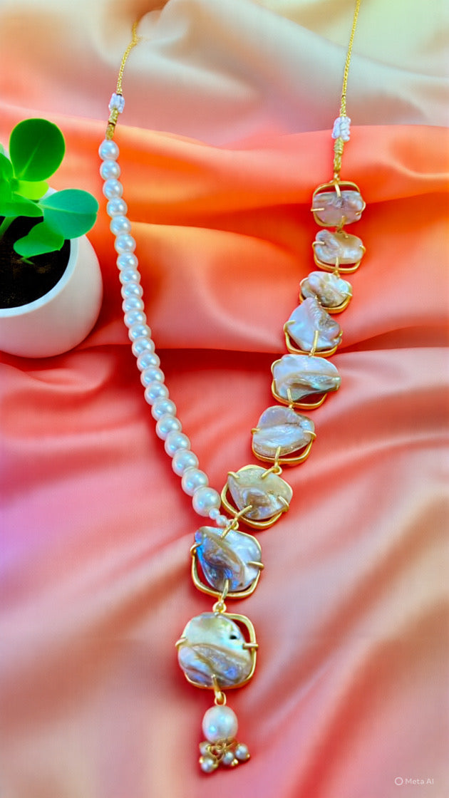 Indiriva Pearl Aura Set