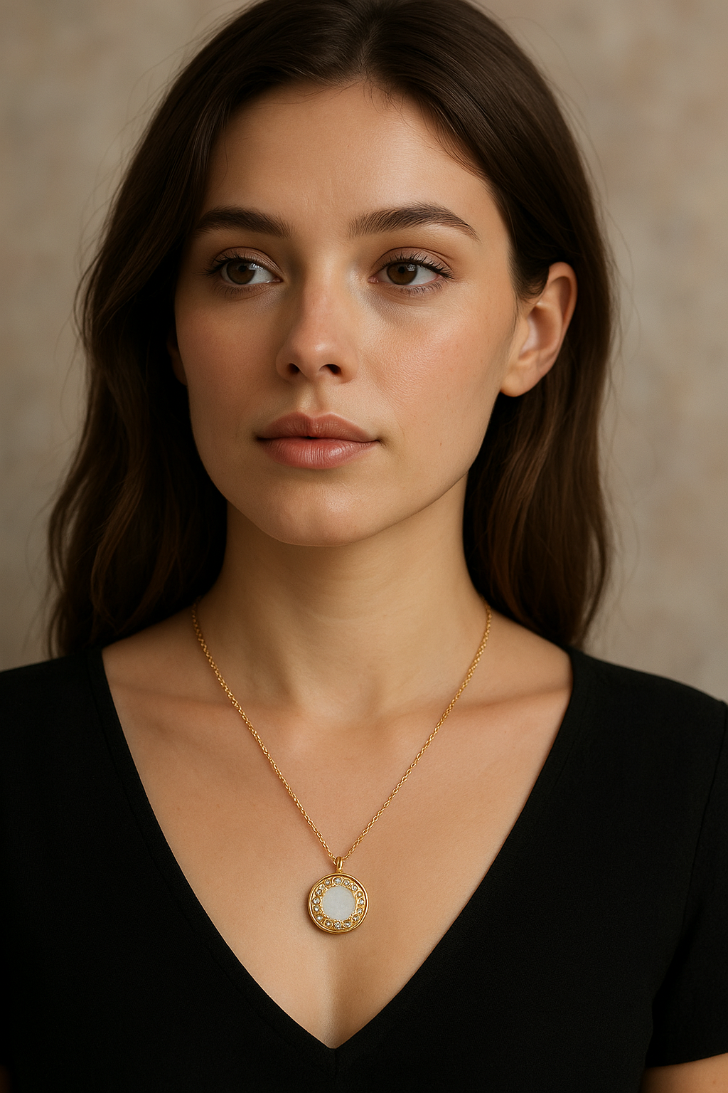 Indiriva Celestial Grace Pendant Necklace